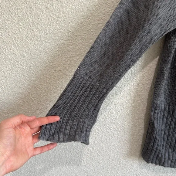 VTG Y2K Mossimo Womens XL Mohair Blend Front Tie Sequin Ribbon‎ Cardigan Preppy - Picture 11 of 11